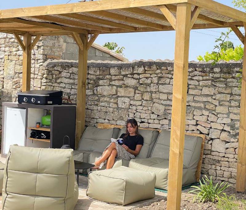 Pose de pergola La Rochefoucauld